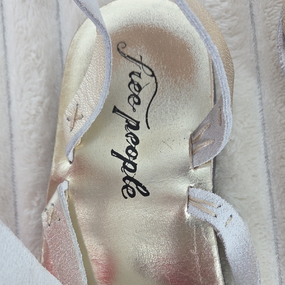 Free People Metallic Gold Sandals - Picture 2 of 11